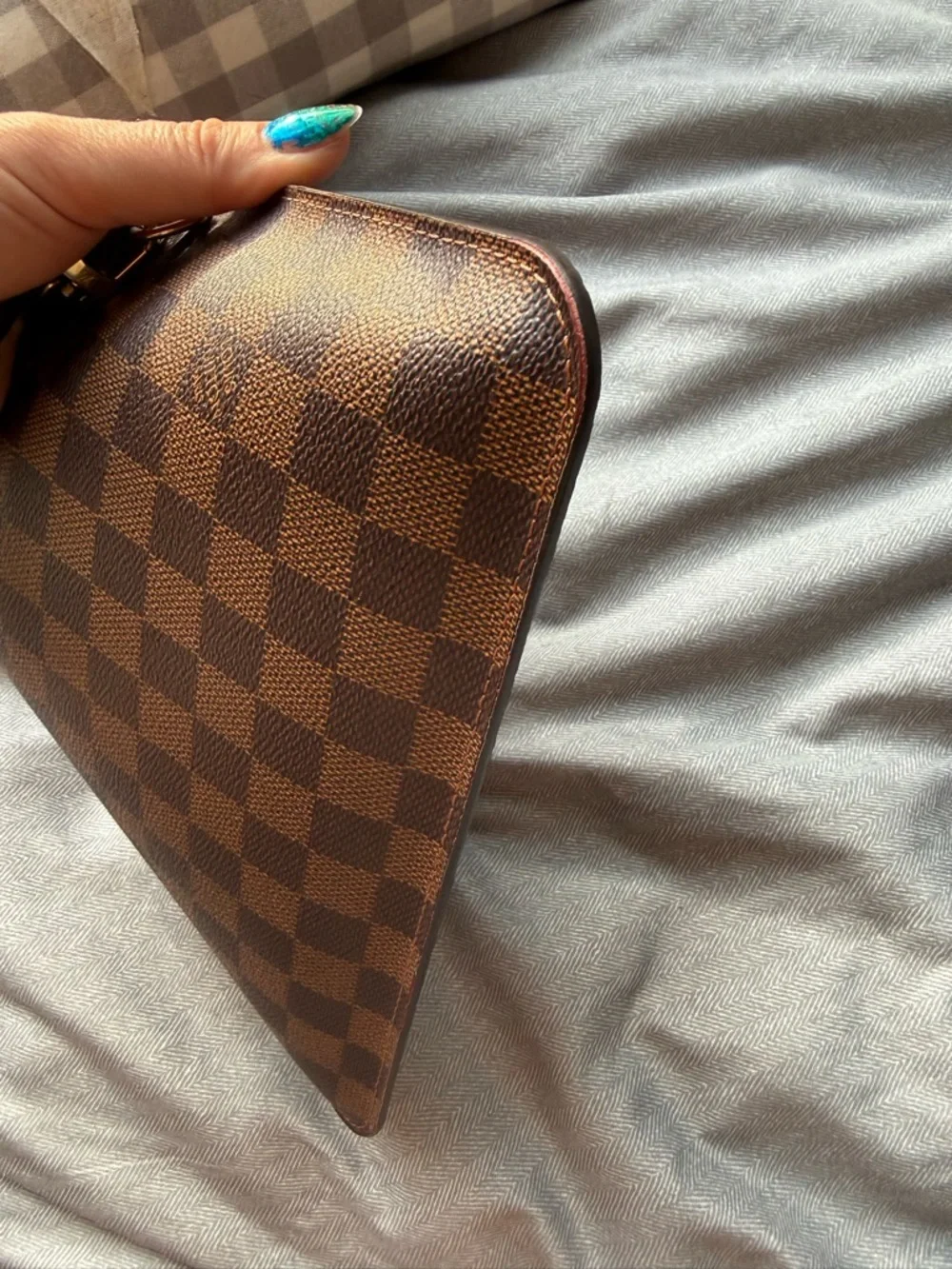 Louis Vuitton Nerverfull pouch damier authentic - Picture 11 of 14